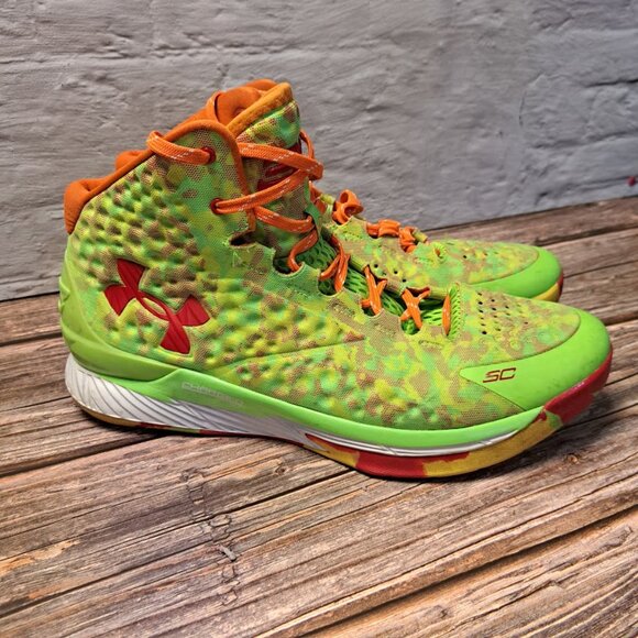 Under Armour Steph Curry 1 Retro Candy Reign Sour patch kids basketball shoes 14 main image 6